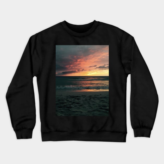 Sunset over Boracay #2 Crewneck Sweatshirt by Dpe1974